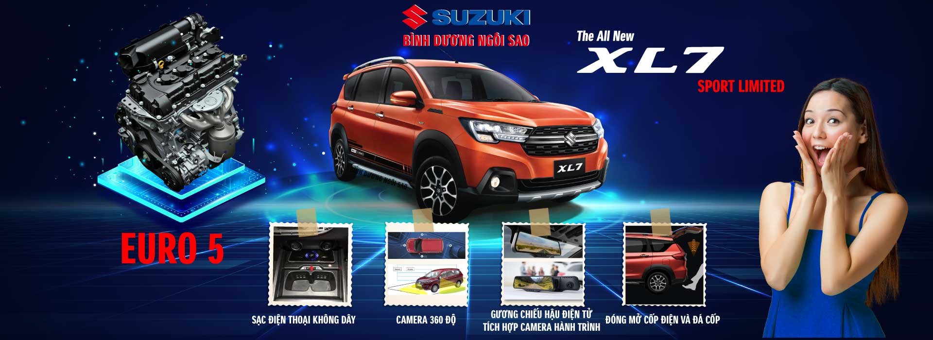Suzuki XL7 2022 mẫu xe đạt tiêu chuẩn khí thải Euro 5