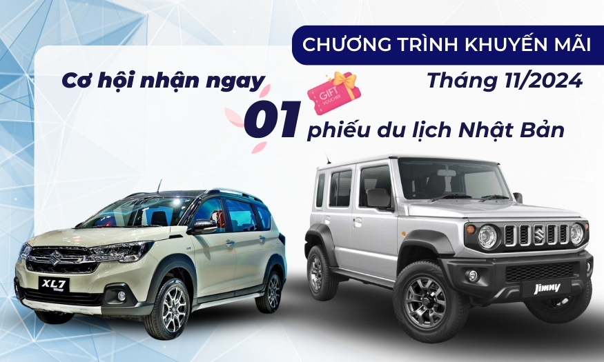 Chương trình khuyến mãi tháng 11 tại Suzuki Bình Dương Ngôi Sao