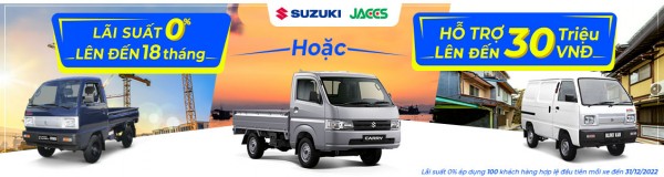 Chương trình khuyến mãi tháng 12 cuối năm 2022 của xe tải Suzuki