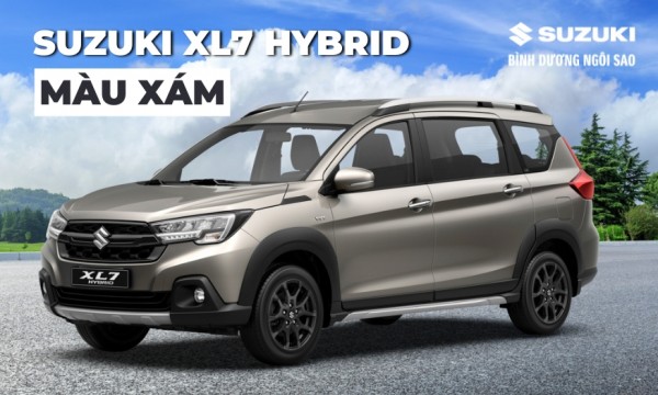 Suzuki XL7 Hybrid màu xám: Vẻ đẹp sang trọng và hiện đại