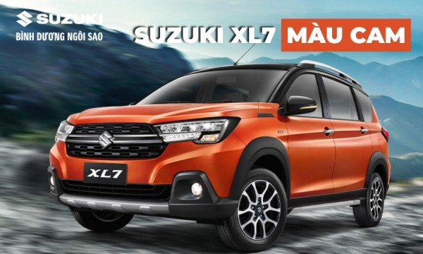 Tìm hiểu Suzuki XL7 màu cam năng động và cá tính