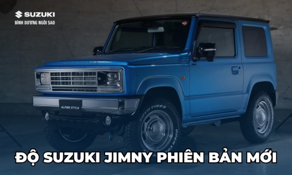 Bỏ ra gần 500 triệu để độ Suzuki Jimny thành phiên bản cổ điển