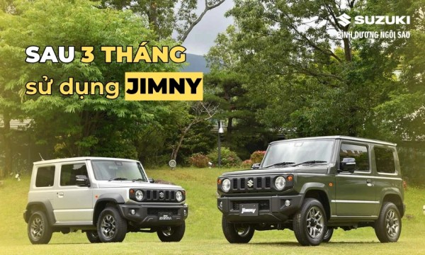 Sau 3 tháng sử dụng Jimny, người dùng đánh giá như thế nào?