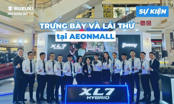 Hình ảnh sự kiện Trưng bày và lái thử tại Trung tâm thương mại AEONMALL Bình Dương Canary 22/9/2024