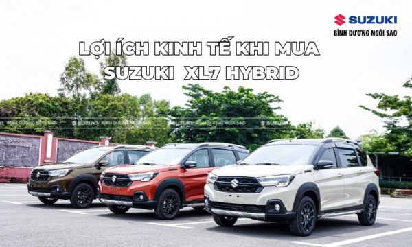 Lợi ích kinh tế khi mua Suzuki XL7 Hybrid