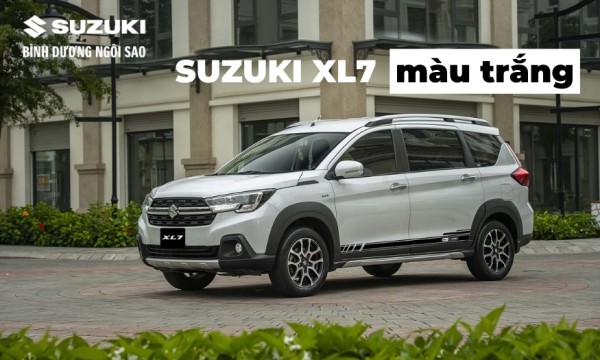 Mua xe Suzuki XL7 màu trắng mới nhất