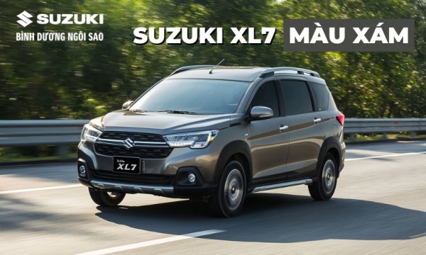 Mua xe Suzuki XL7 màu xám giao xe ngay