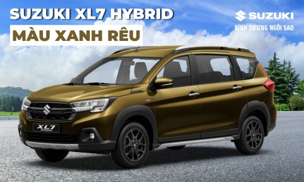 Suzuki XL7 Hybrid màu xanh rêu - Lựa chọn tinh tế cho gia đình hiện đại