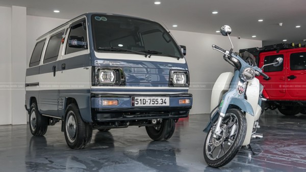 Suzuki Carry Van độ lại theo phong cách và cá tính riêng tại Việt Nam