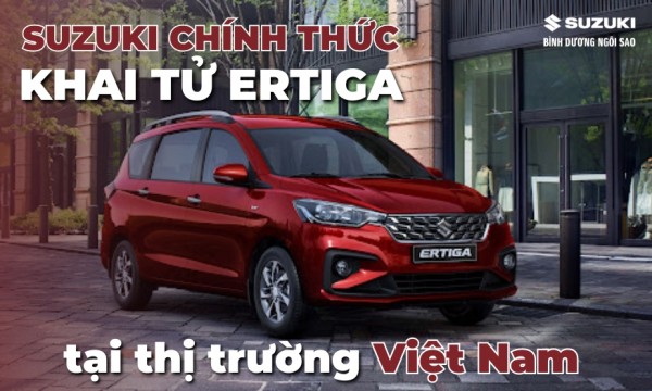 Suzuki chính thức khai tử Ertiga tại thị trường Việt Nam