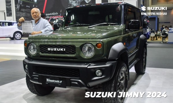 Suzuki Jimny 2024 được nâng cấp trang bị bán giá bao nhiêu?