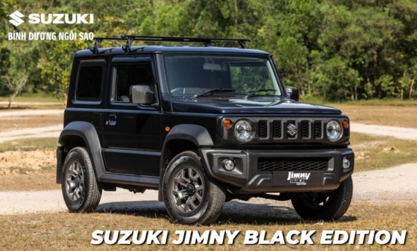 Suzuki Jimny Black Edition: Đỉnh cao phong cách và hiệu suất