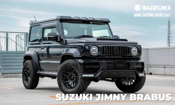 Suzuki Jimny Brabus: Sự biến hóa tuyệt vời của một huyền thoại Off-Road