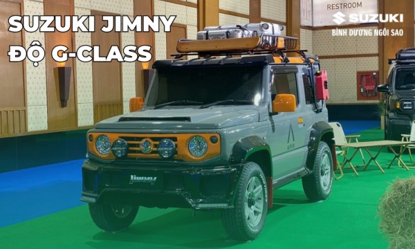 Suzuki Jimny Độ G-Class: Phong Cách, Cá Tính Và Độ Chất