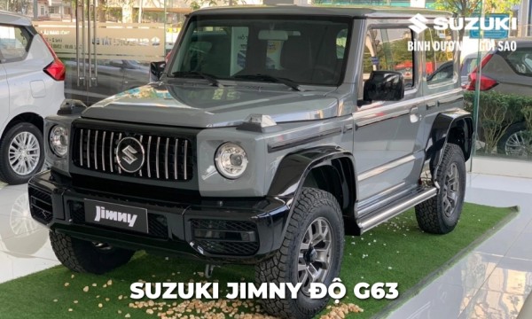 Suzuki Jimny độ G63: Tất cả những gì bạn cần biết