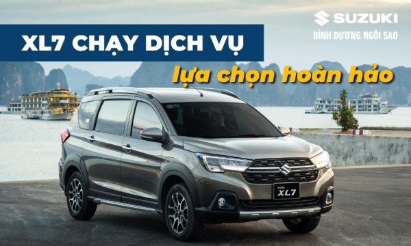 Suzuki XL7 chạy dịch vụ: Lựa chọn hoàn hảo cho kinh doanh vận tải