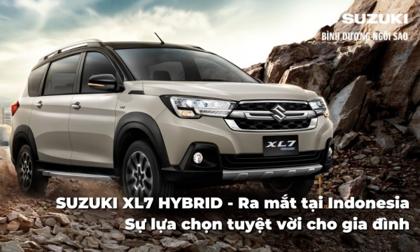 Suzuki XL7 Hybrid ra mắt tại Indonesia: Sự lựa chọn tuyệt vời cho gia đình
