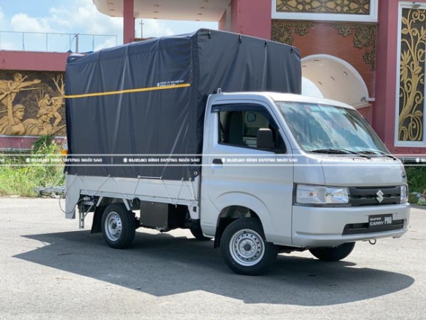 Xe tải Suzuki Carry Pro thùng bửng nâng 2022 tại Bình Dương Ngôi Sao