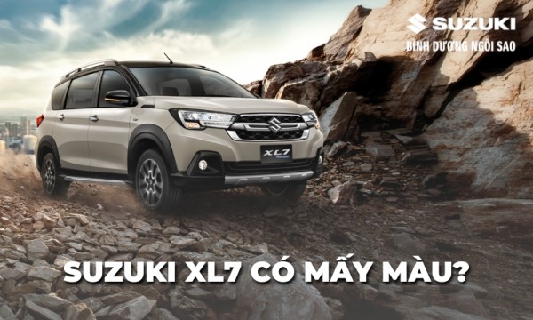 Suzuki XL7 có mấy màu? - Tất tần tật thông tin bạn cần biết