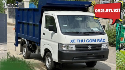 Suzuki Carry Pro Ben chở rác