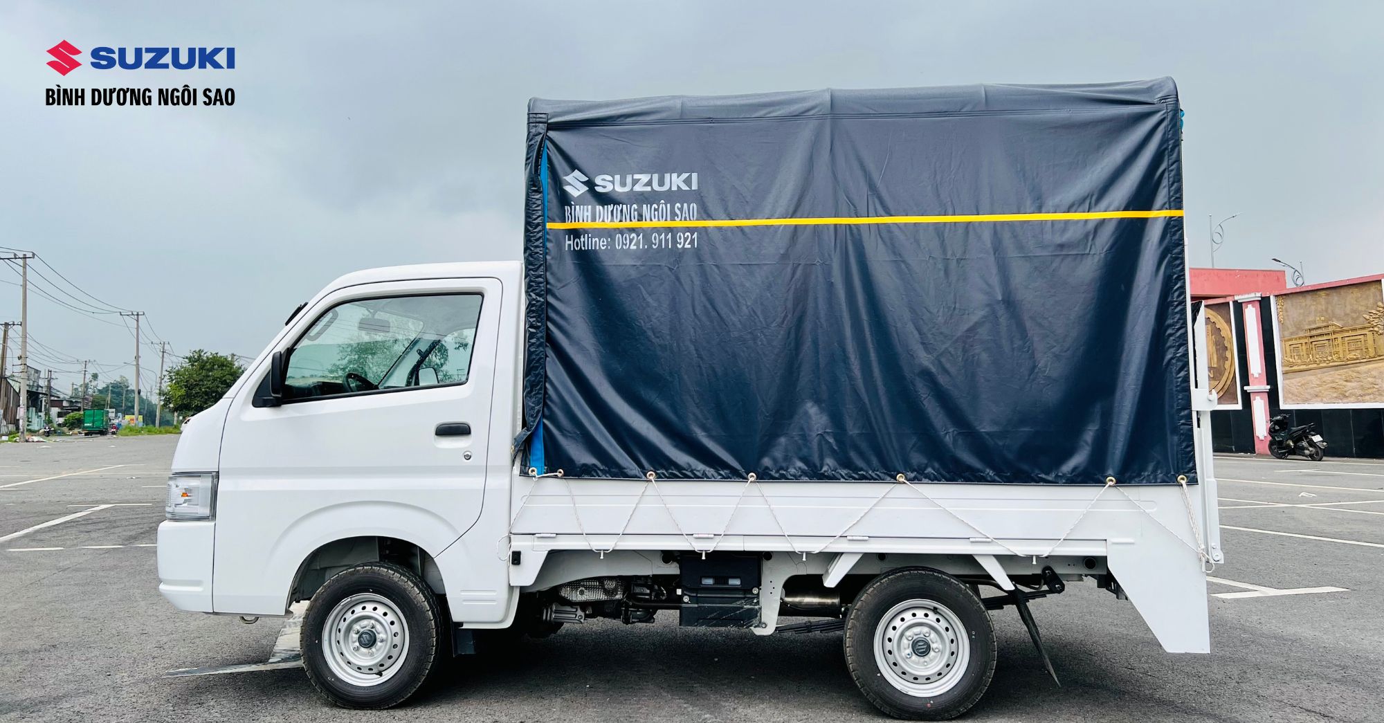 Suzuki Carry Pro Thung mui bat bung nang
