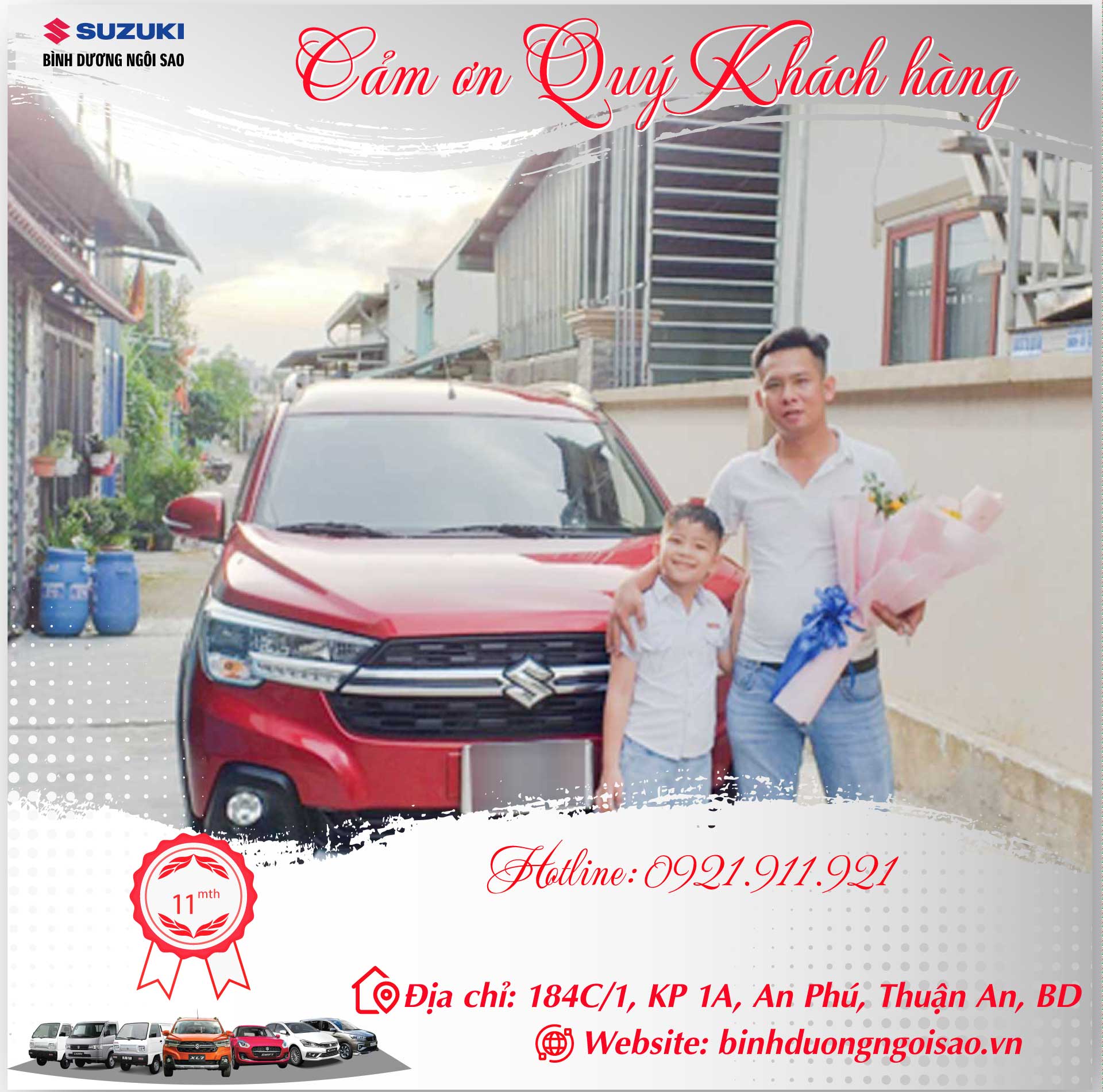 hình ảnh giao xe tháng 11