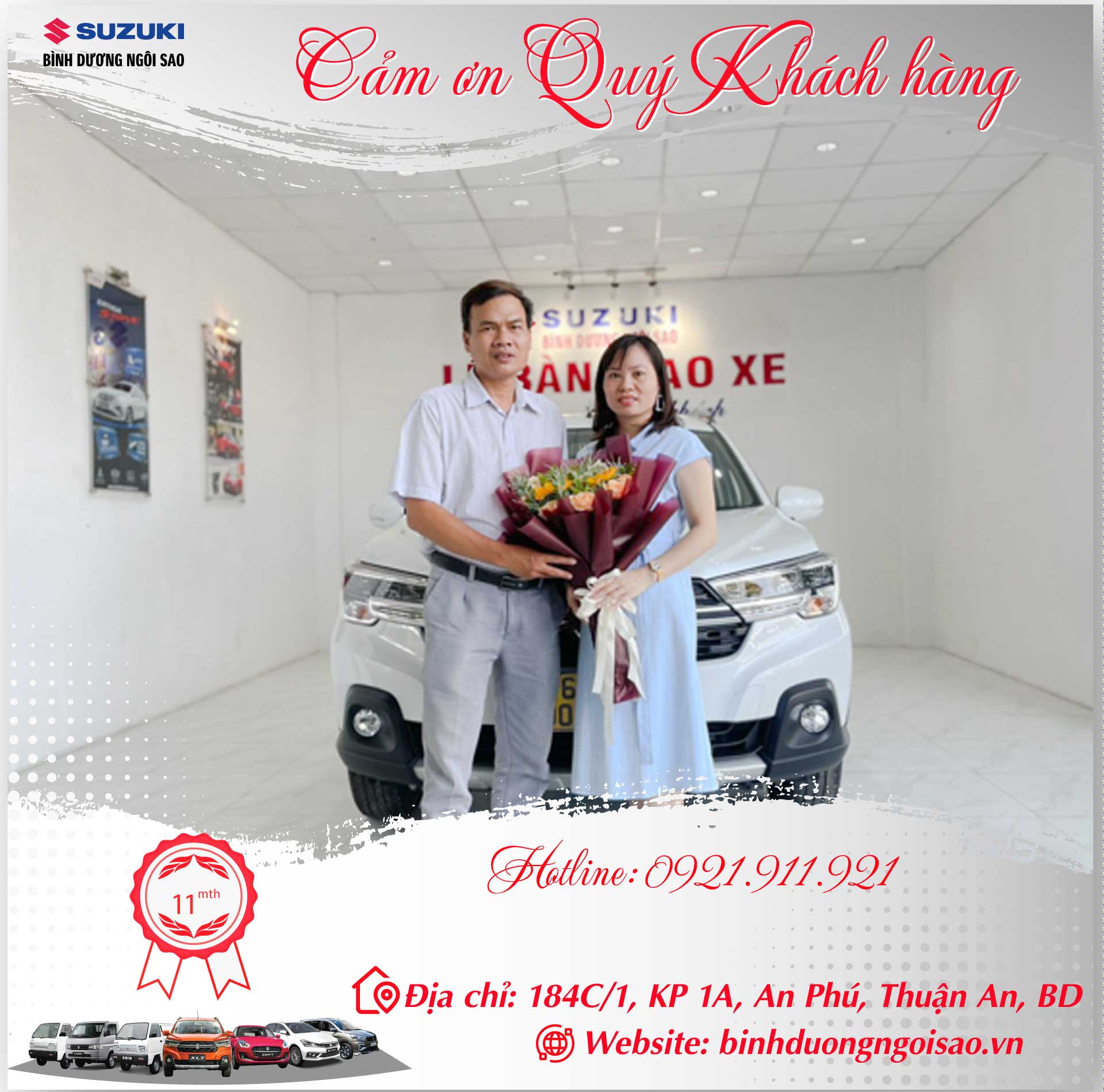 hình ảnh giao xe tháng 11