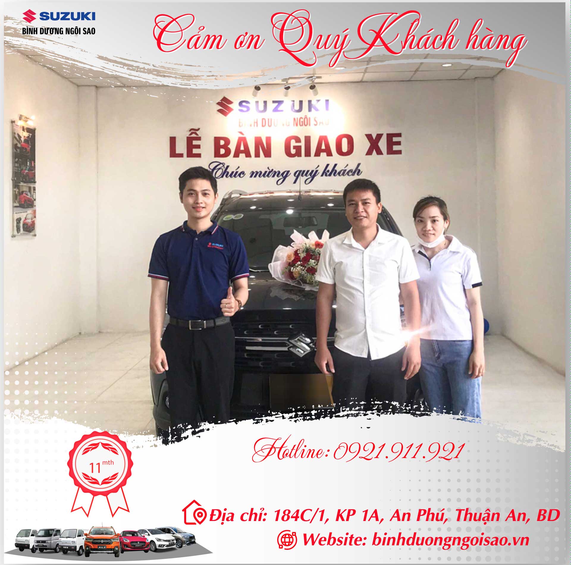 hình ảnh giao xe tháng 11
