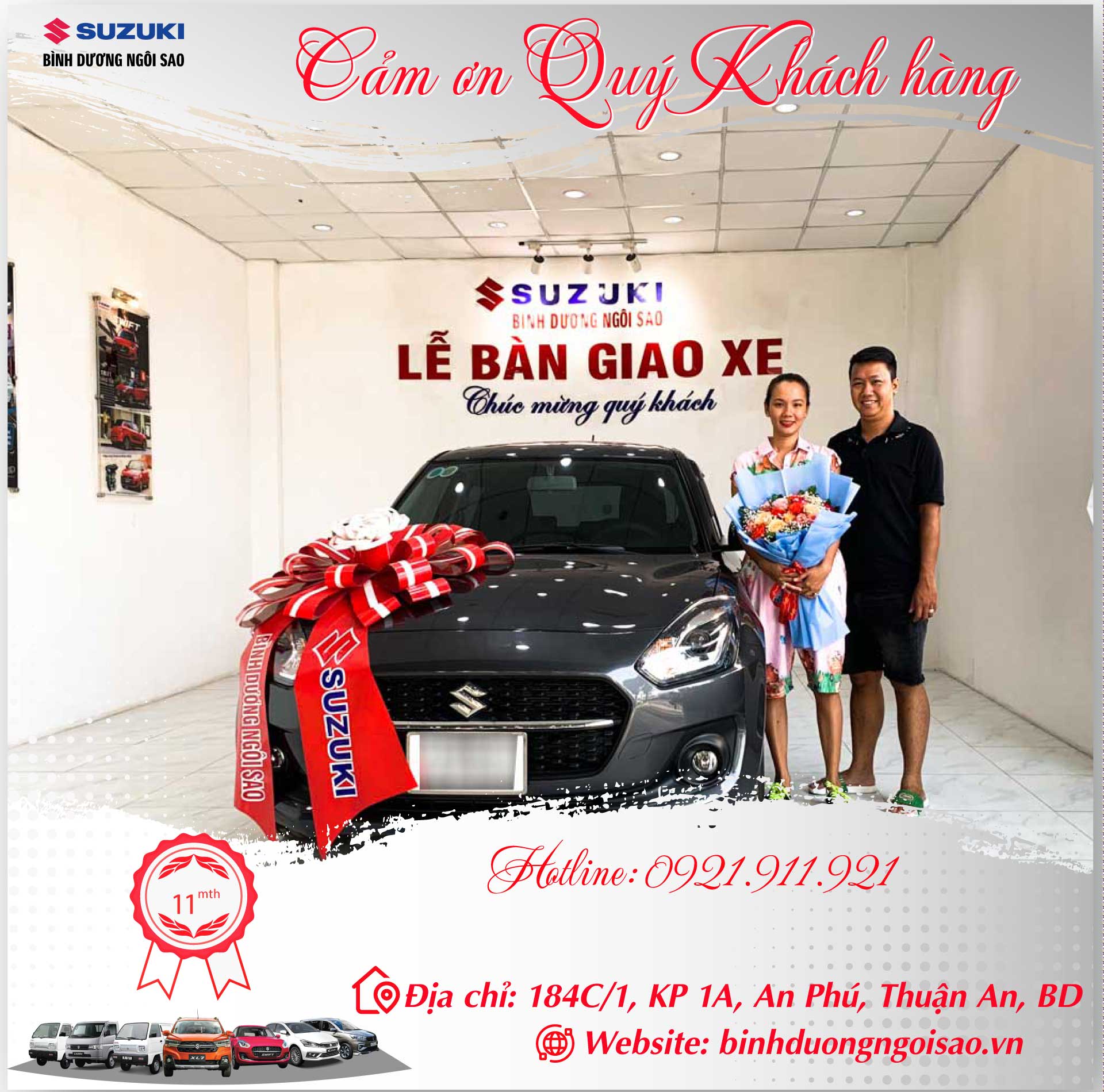 hình ảnh giao xe tháng 11