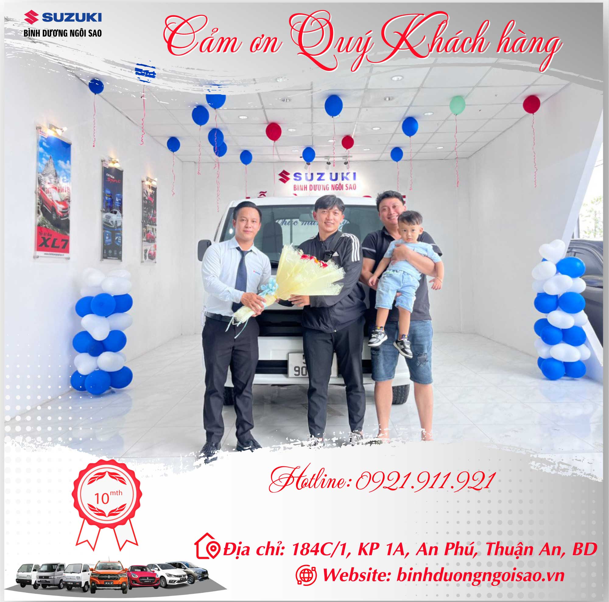 giao xe tháng 10
