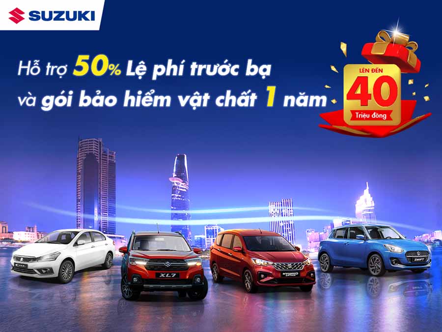 sắm ô tô suzuki tháng 04