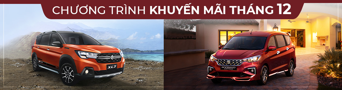 khuyến mãi xl7 và ertiga hybrid tháng 12 năm 2022