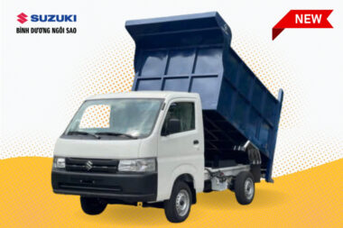 Suzuki Carry Pro thùng ben chở rác