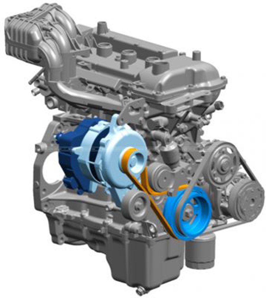 Động cơ gọn nhẹ Compact Engine Suzuki Hybrid