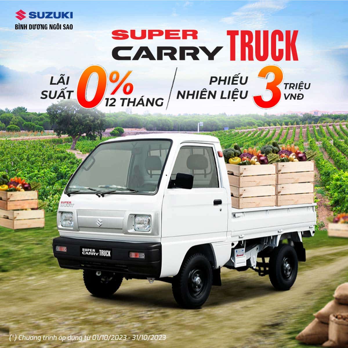 Suzuki khuyến mãi tháng 10