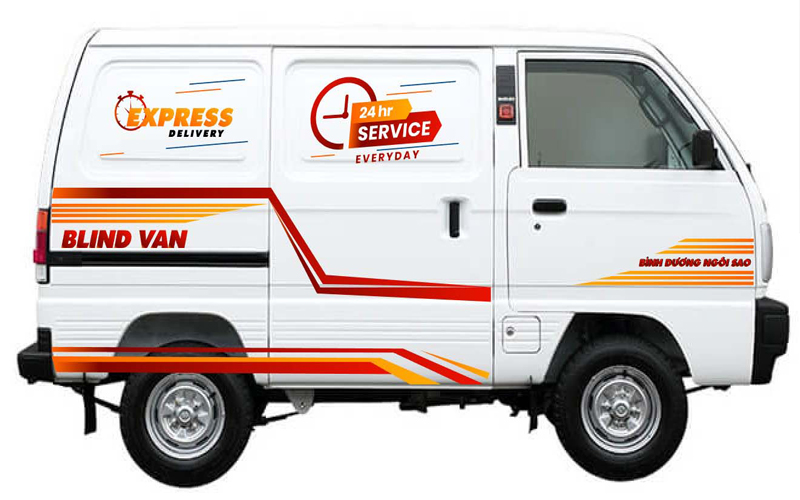 mẫu xe tải Suzuki Blind Van 495kg