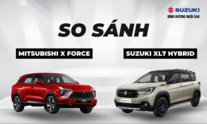 suzuki xl7 hybrid hay mitsubishi x force 8