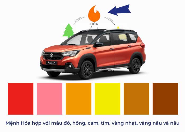 menh hoa hop mau do hong cam van