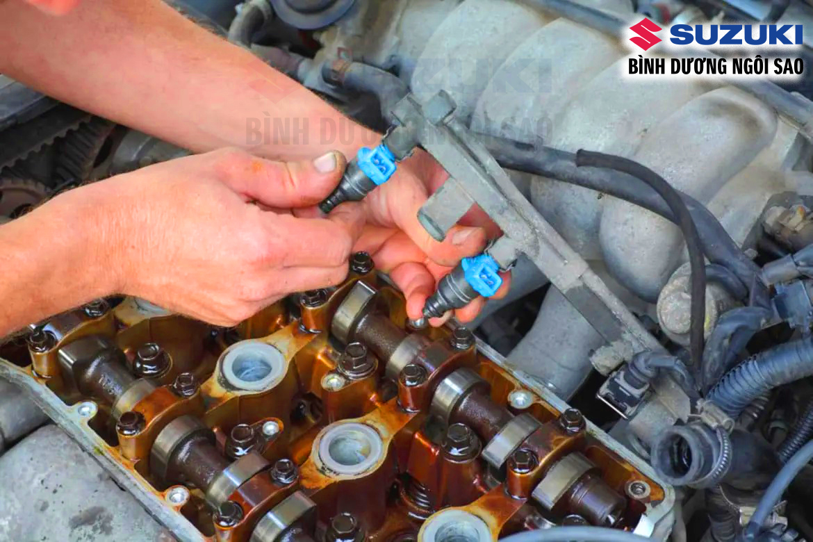 Phun xăng đa điểm (MPI) trên Suzuki XL7: cơ chế, lợi ích, bảo dưỡng 2 Phun xăng đa điểm (Multipoint Fuel Injection – MPI)