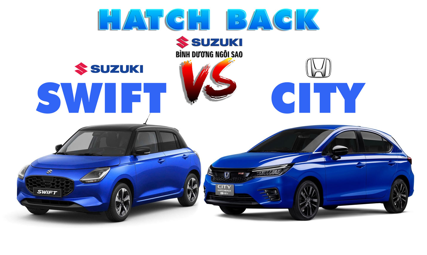 so sanh suzuki swift va honda city