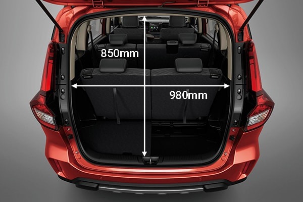 Dung tích khoang hành lý Suzuki XL7 Hybrid: Không gian chứa đồ vượt trội 2 Dung tích khoang hành lý Suzuki XL7 Hybrid