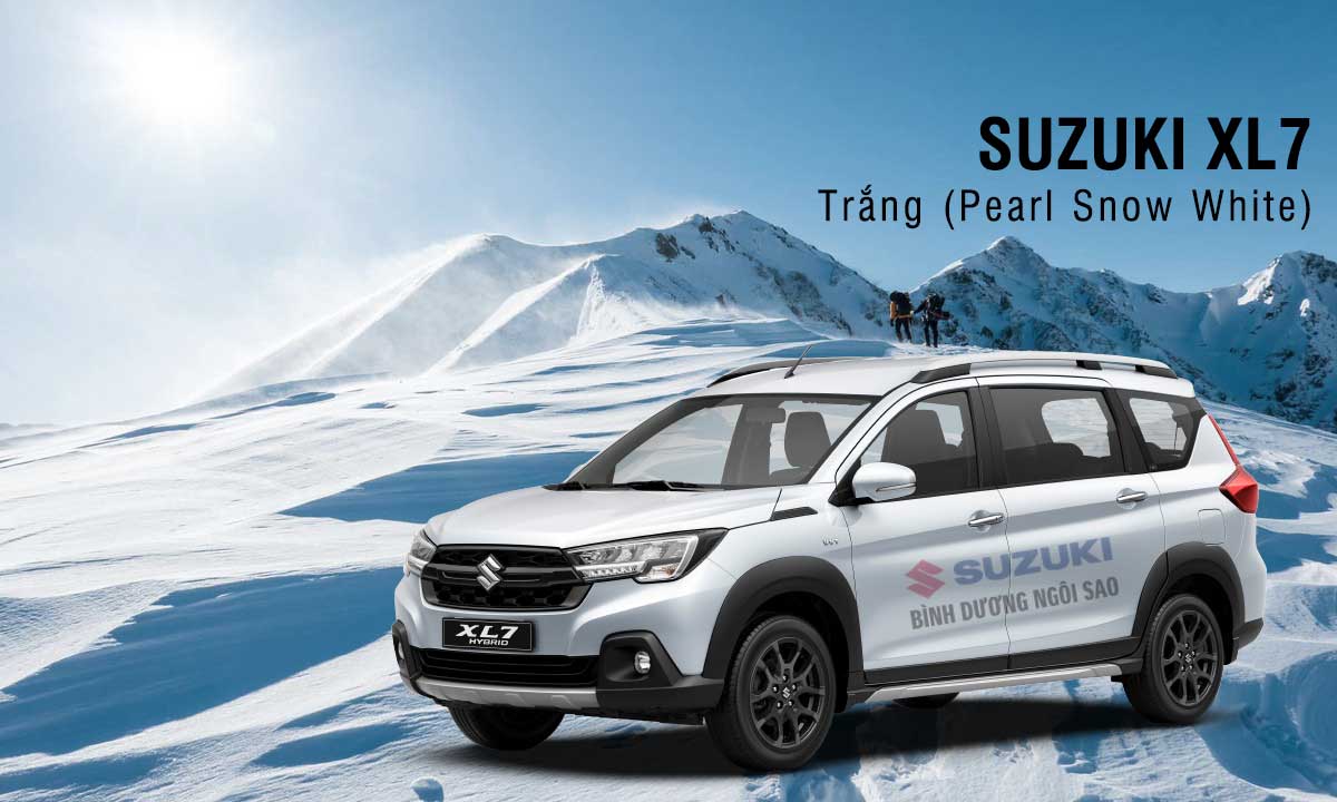 Bảng Màu Suzuki XL7 2025 sự lựa chọn hợp lý 4 suzuki XL7 màu trắng (White)