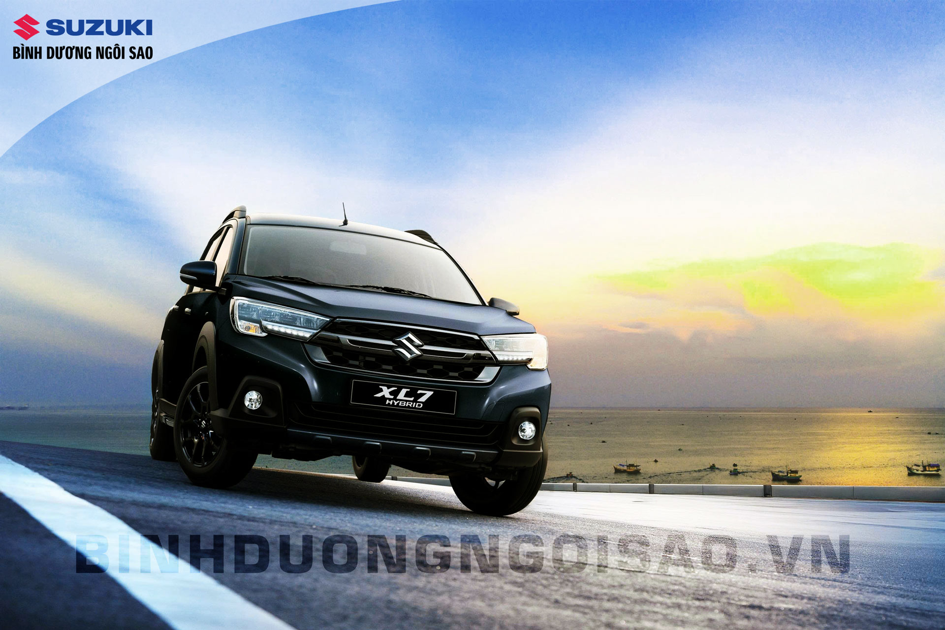 Suzuki XL7 Hybrid Black Edition 2025: Full đen, giá không đổi