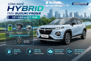 Cong nghe hybrid tren Suzuki Fronx